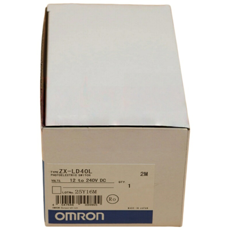 新品★貨物輸送無料★OMRON オムロンZX-LD40L スマートセンサ レーザー手合い★1年引き受ける