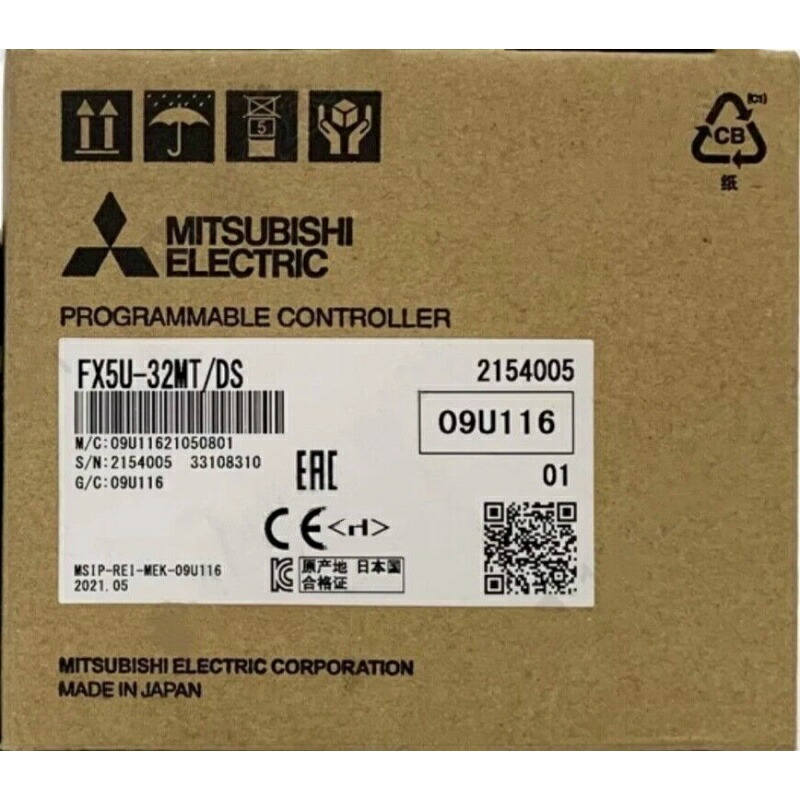 新品★貨物輸送無料★MITSUBISHI 三菱電機 FX5U-32MT/DS★1年引き請ける