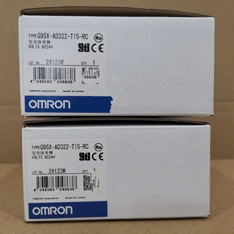新品★貨物輸送無料★OMRON オムロン G9SX-AD322-T15-RC 用 セーフティ制御装置★1年引き受ける