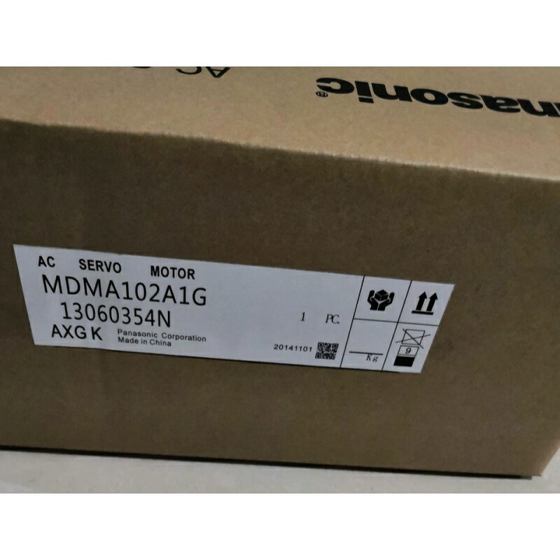 新品★貨物輸送無料★PANASONIC/パナソニック サーボ原動機 MDMA102A1G★1年引き受ける
