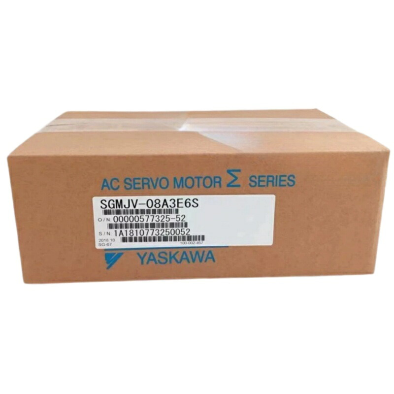 新品★貨物輸送無料★YASKAWA / 安川電機 SGMJV-08A3E6S サーボ原動機★1年引き請ける