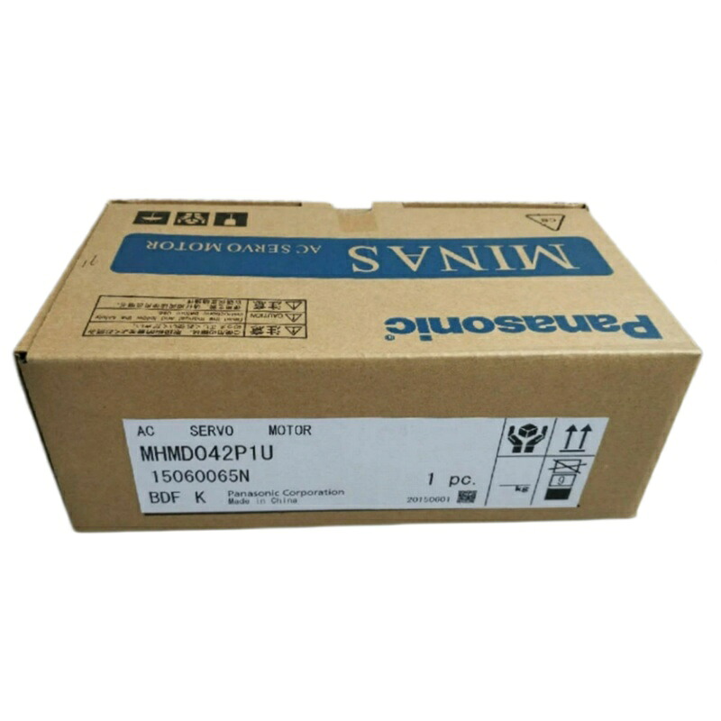 新品★貨物輸送無料★PANASONIC/パナソニック サーボ原動機 MHMD042P1U★1年引き請ける
