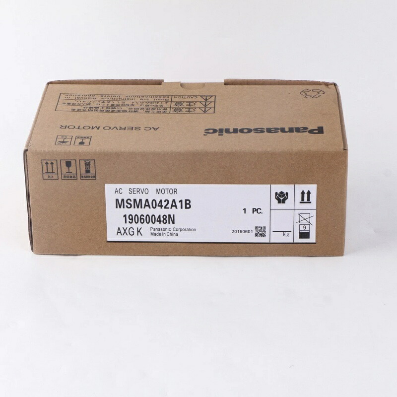 新品★貨物輸送無料★Panasonic サーボ原動機 MSMA042A1B★1年引き受ける