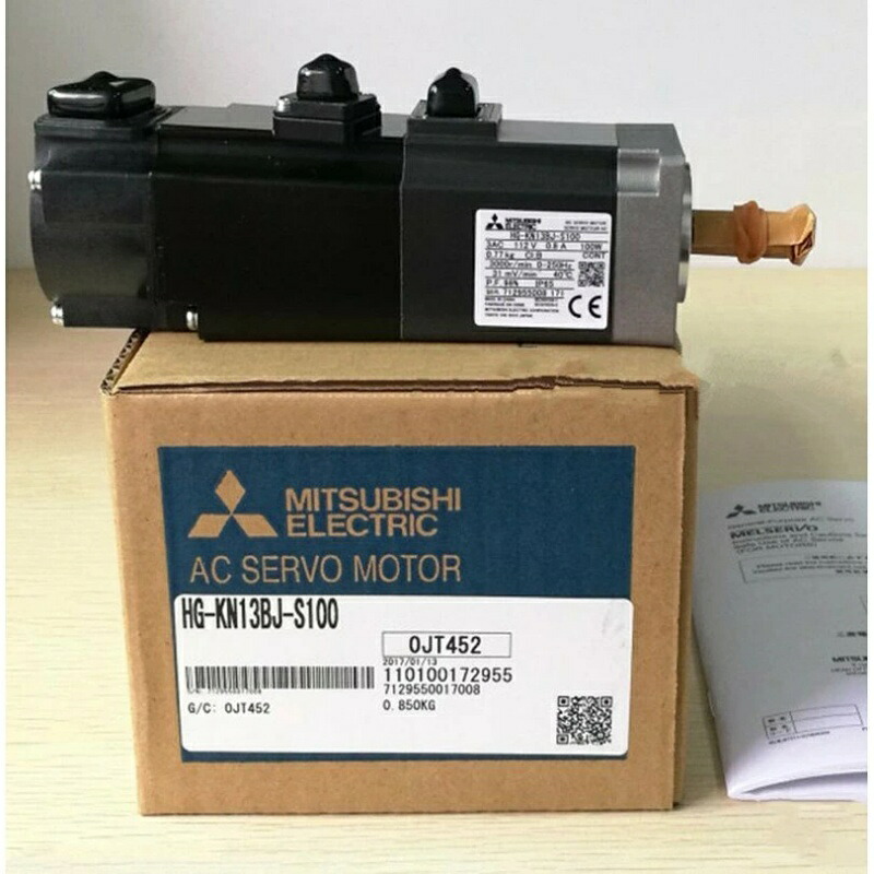 新品★貨物輸送無料★MITSUBISHI 三菱電機 HG-KN13BJ-S100 サーボ原動機★1年引き請ける