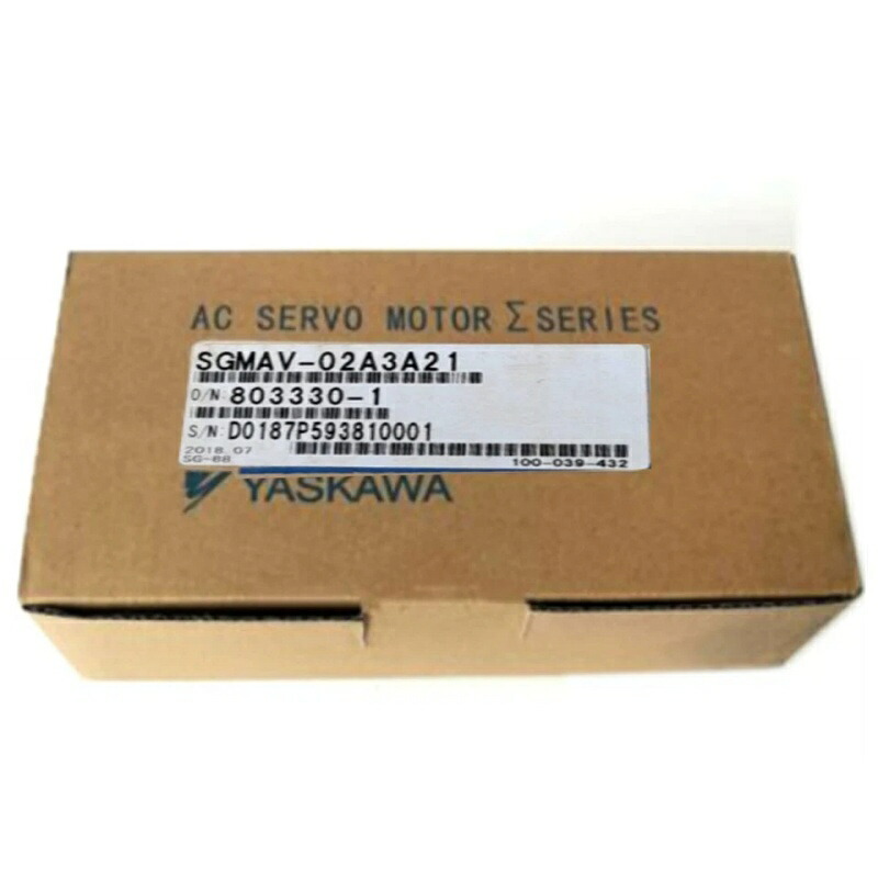 新品★貨物輸送無料★YASKAWA サーボ原動機 SGMAV-02A3A21★1年引き受ける