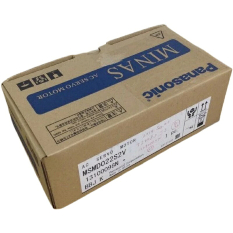新品★貨物輸送無料★Panasonic サーボ原動機 MSMD022S2V★1年引き受ける