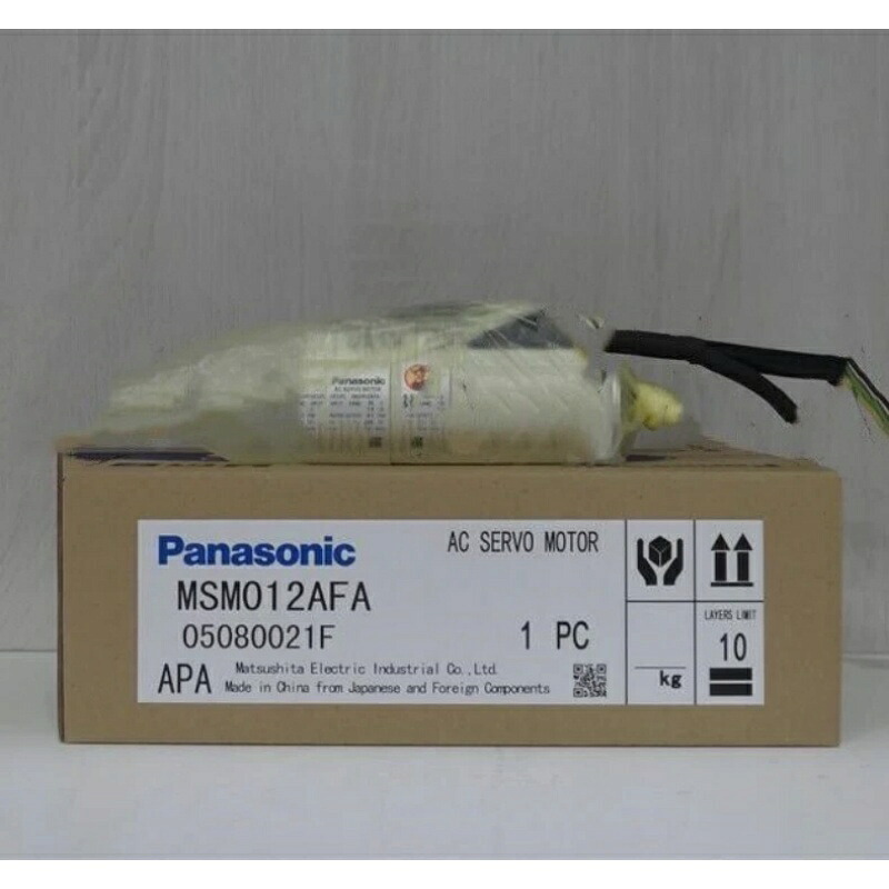 新品★貨物輸送無料★ PANASONIC/パナソニック サーボ原動機MSM012AFA★1年引き受ける