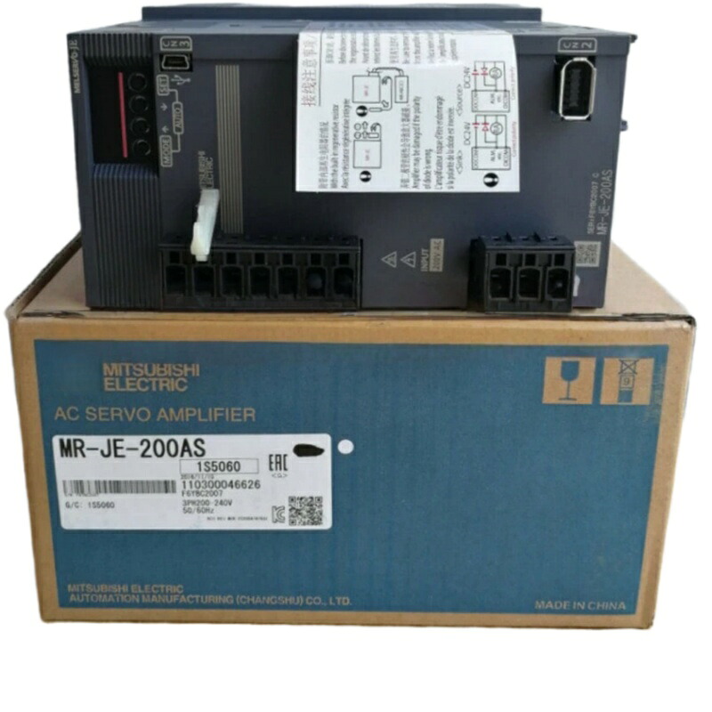 新品★貨物輸送無料★MITSUBISHI/三菱MR-JE-200ASサーボアンプリファイアー★1年引き受ける