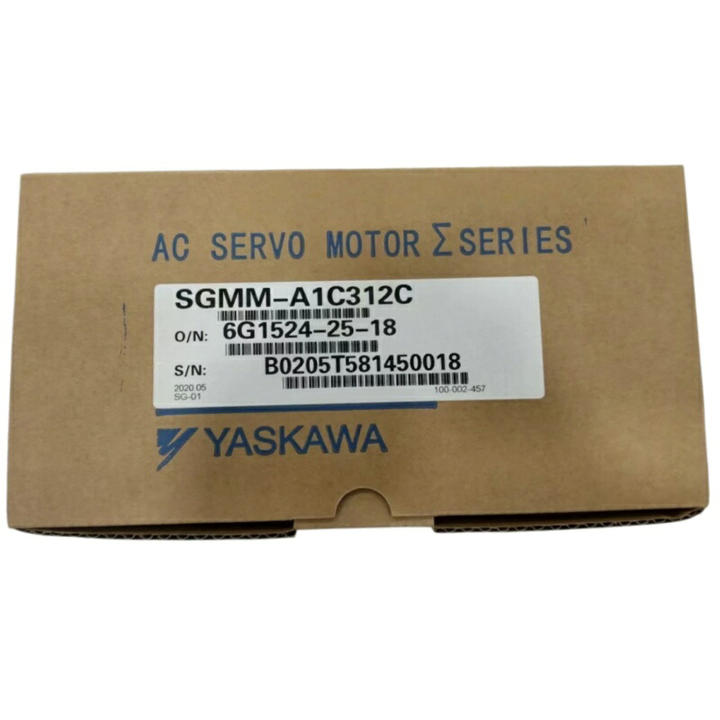 新品★貨物輸送無料★YASKAWA 安川電機 SGMM-A1C312C  サーボ原動機 ★1年引き請ける