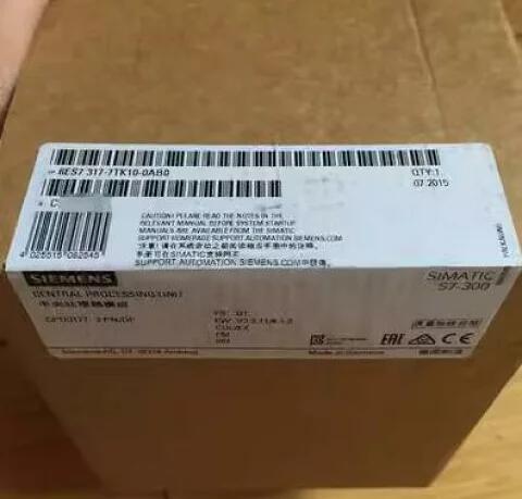 新品★貨物輸送無料★Siemens ジーメンス 6ES7317-7TK10-0AB0 S7-300 中央処理装置社会的単位★1年引き請ける