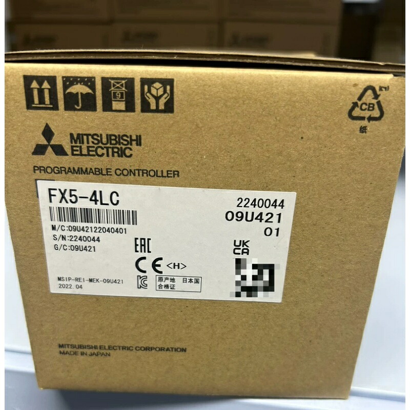 新品★貨物輸送無料★MITSUBISHI 三菱電機 FX5-4LC★1年引き請ける