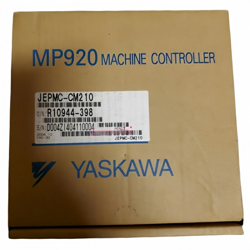 新品★貨物輸送無料★JEPMC-コマーシャル210 YASKAWA Controller JEPMC コマーシャル210 MP920★1年引きうける