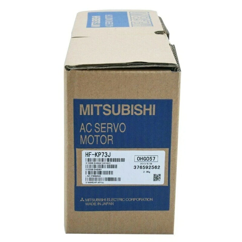 新品★貨物輸送無料★MITSUBISHI/三菱 HF-KP73J サーボ原動機★1年引き請ける