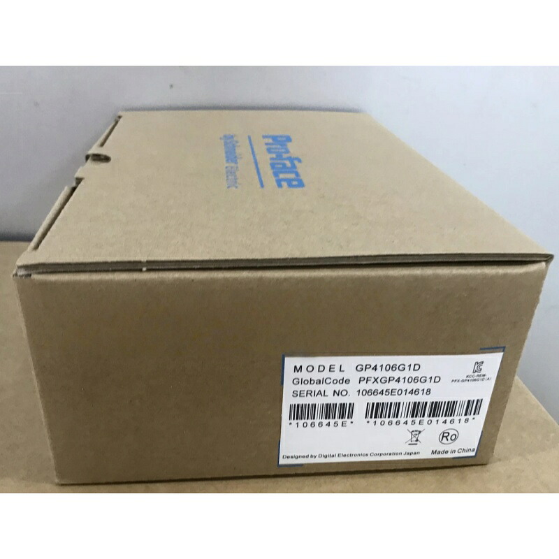 新品★貨物輸送無料★Pro-face 労働者階級人間の顔 PFXGP4106G1D GP4106G1D ログラマブル書きあらわす器★1年引きうける