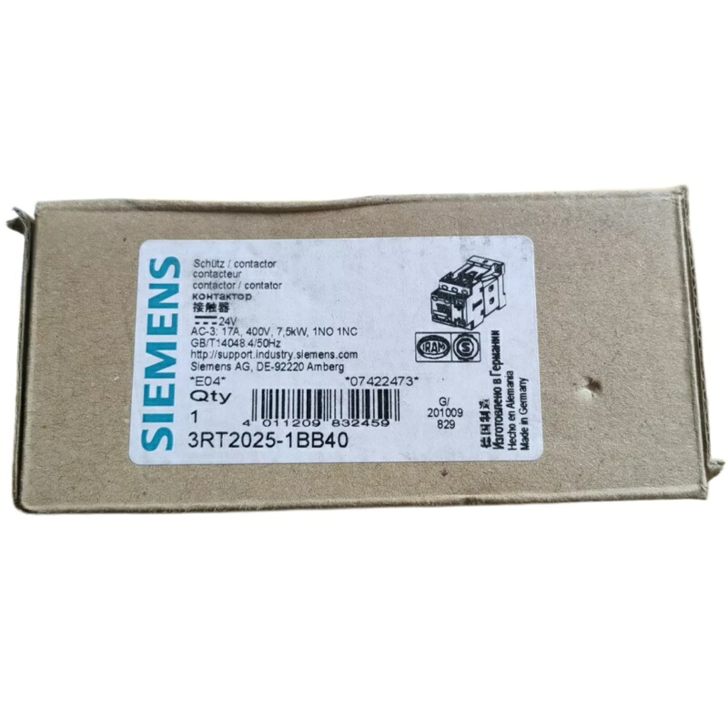新品★貨物輸送無料★Siemens 3RT2025-1BB40★1年引き請ける