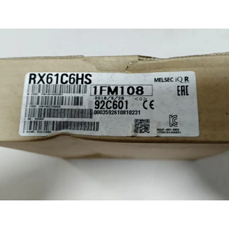 新品★貨物輸送無料★MITSUBISHI/三菱 RX61C6HS シーケンサ★1年引きうける
