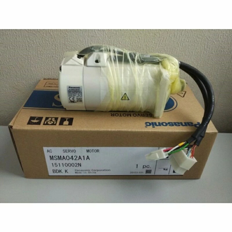 新品★貨物輸送無料★PANASONIC/パナソニック サーボ原動機 MSMA042A1A★1年引きうける