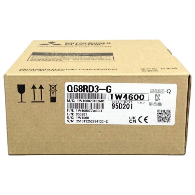 新品★貨物輸送無料★三菱 シーケンサ Q68RD3-G★1年引きうける