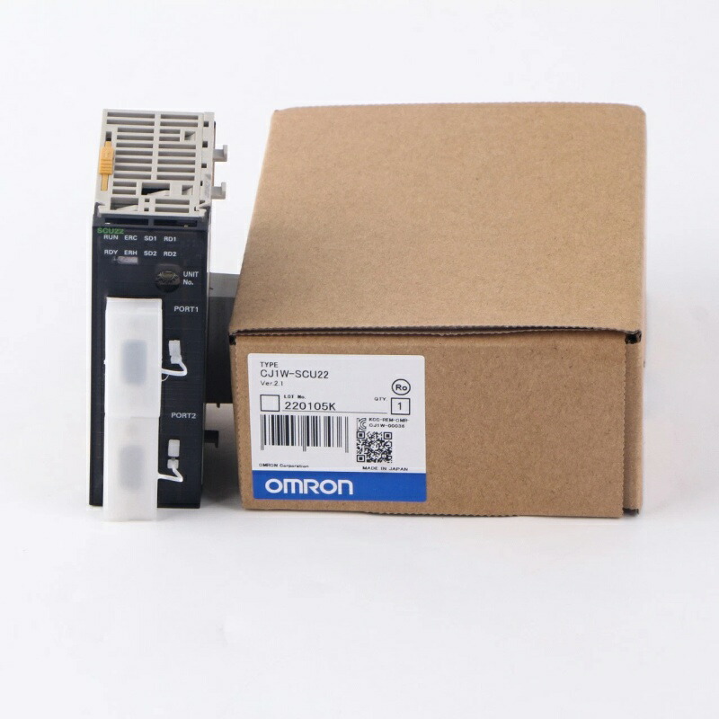 新品★貨物輸送無料★OMRON 放送番組制御装置 CJ1W-SCU22★1年引き請ける