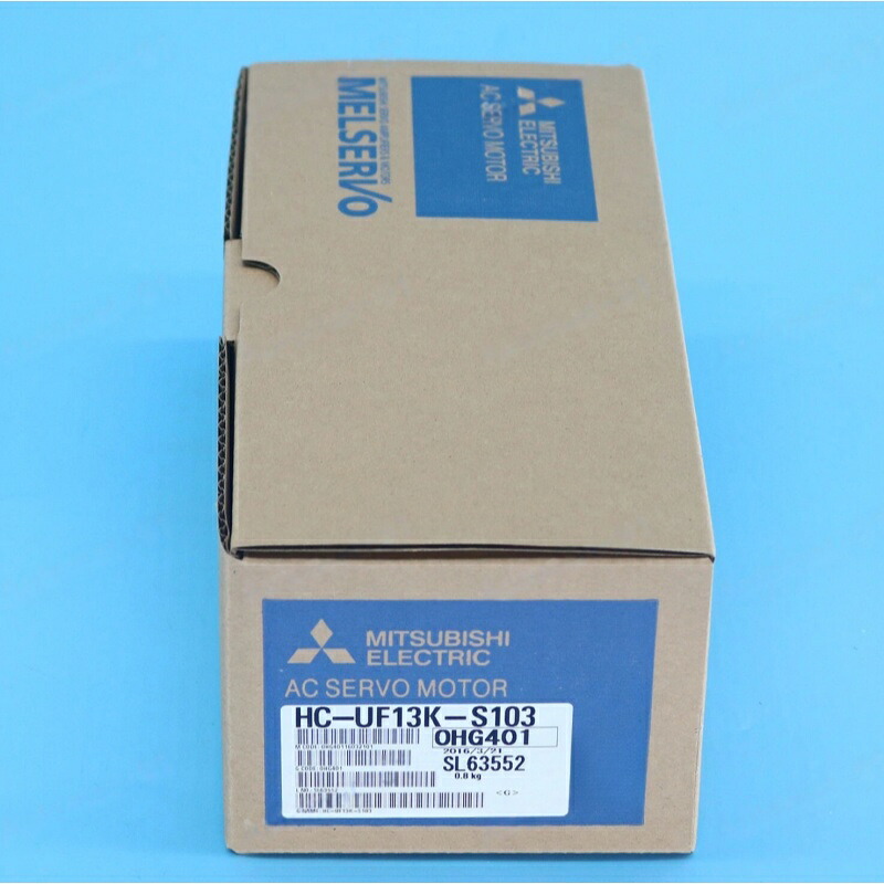 新品★貨物輸送無料★MITSUBISHI/三菱 HC-UF13K-S103 サーボ原動機★1年引き請ける