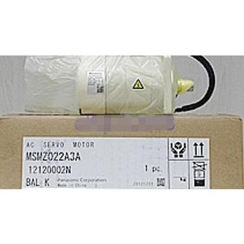 新品★貨物輸送無料★Panasonic サーボ原動機 MSMZ022A3A★1年引き請ける