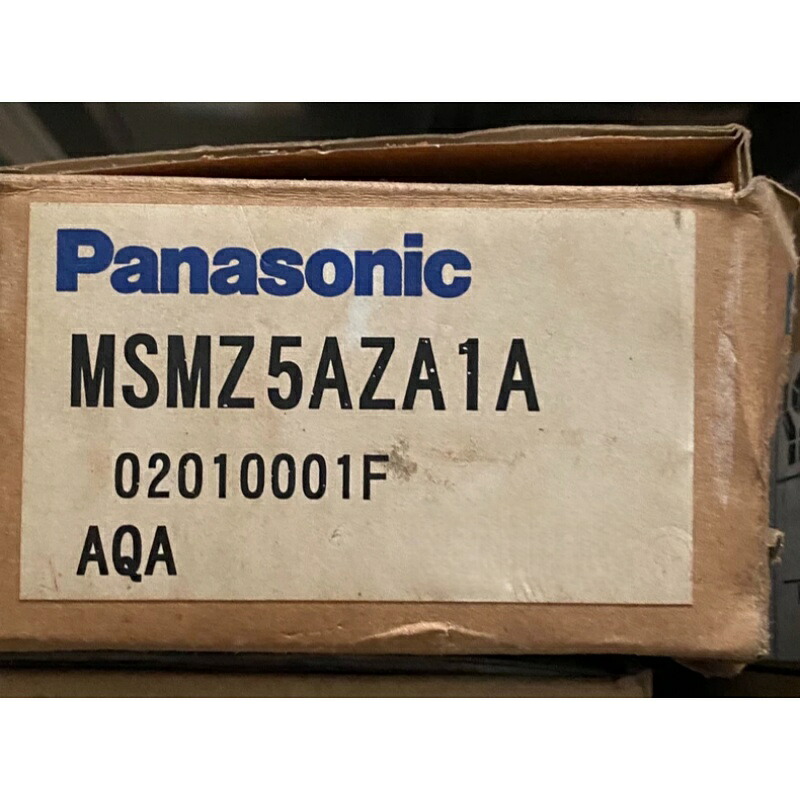 新品★貨物輸送無料★PANASONIC/パナソニック サーボ原動機MSMZ5AZA1A★1年引き請ける