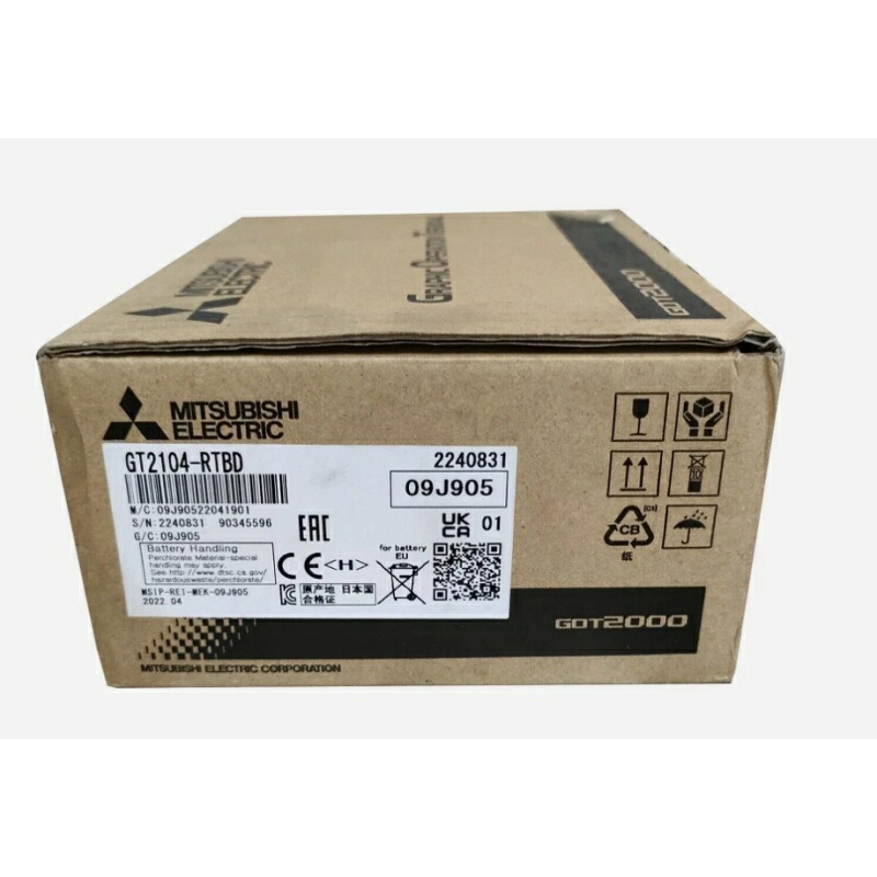 新品★貨物輸送無料★三菱電機 書きあらわす器  GT2104-RTBD★1年引き請ける