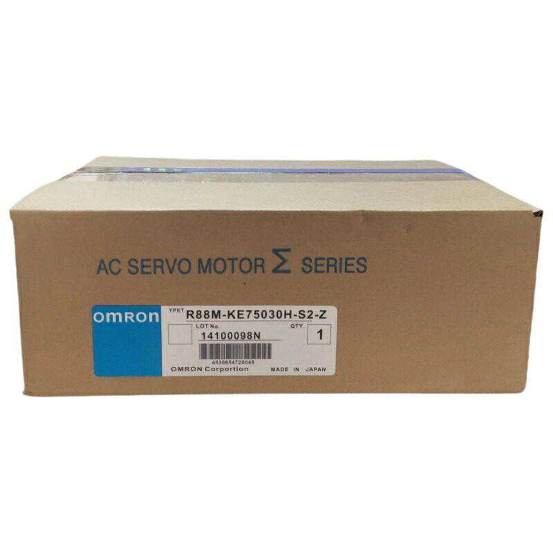 新品★貨物輸送無料★OMRON オムロン R88M-KE75030H-S2-Z 用 サーボ原動機★1年引きうける
