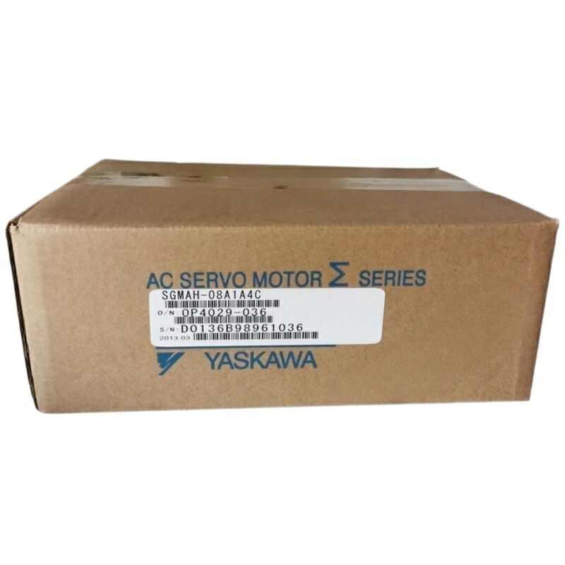 新品★貨物輸送無料★YASKAWA/安川 サーボ原動機 SGMAH-08A1A4C★1年引きうける