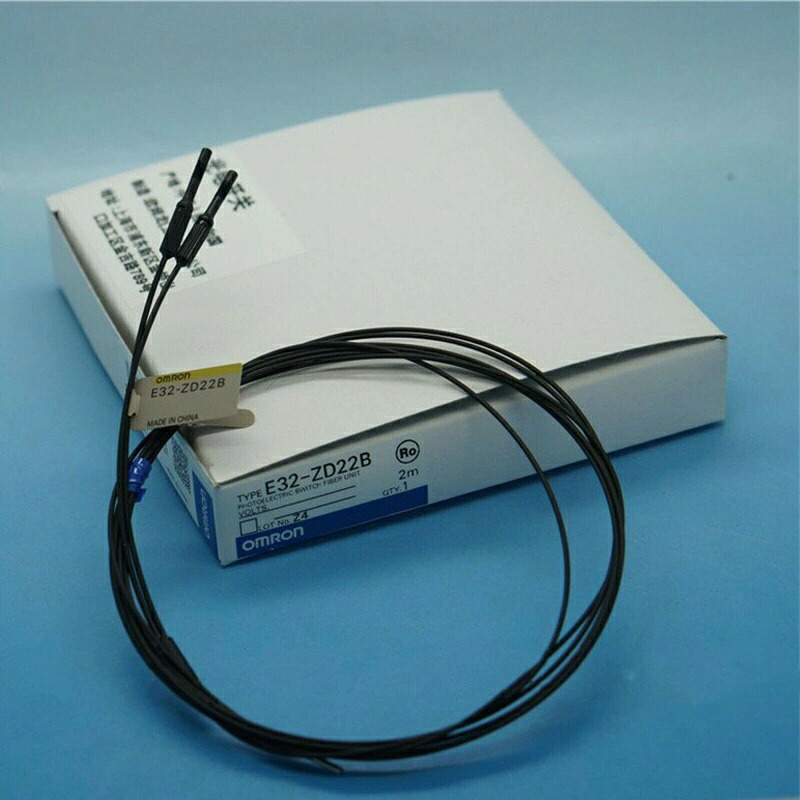 新品★貨物輸送無料★OMRON オムロン E32-ZD22B 2M ファイバセンサ★1年引き受ける