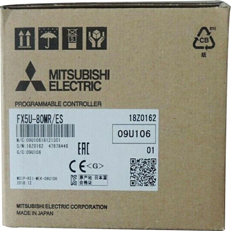 新品★貨物輸送無料★MITSUBISHI 三菱電機 FX5U-80MR/ES★1年引き受ける