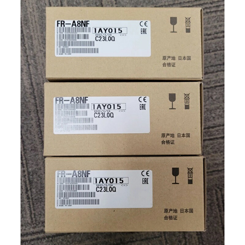 新品★貨物輸送無料★（MITSUBISHI）FR-A8NF CC-Link IE TSN メール交換役立つこと内蔵インバータ★1年引き受ける