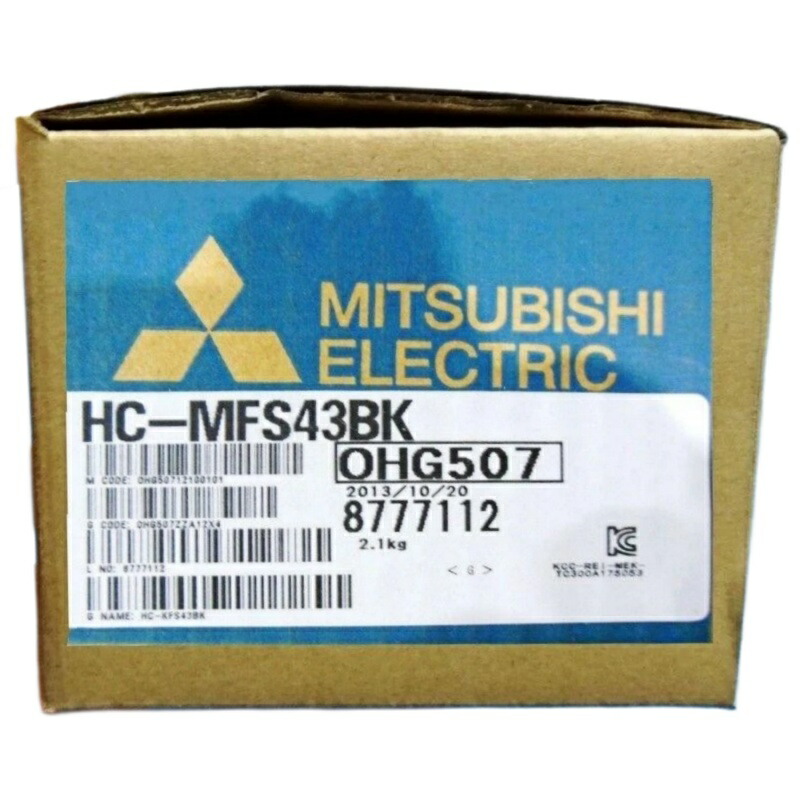 新品★貨物輸送無料★MITSUBISHI 三菱電機 HC-MFS43BK サーボ原動機★1年引きうける