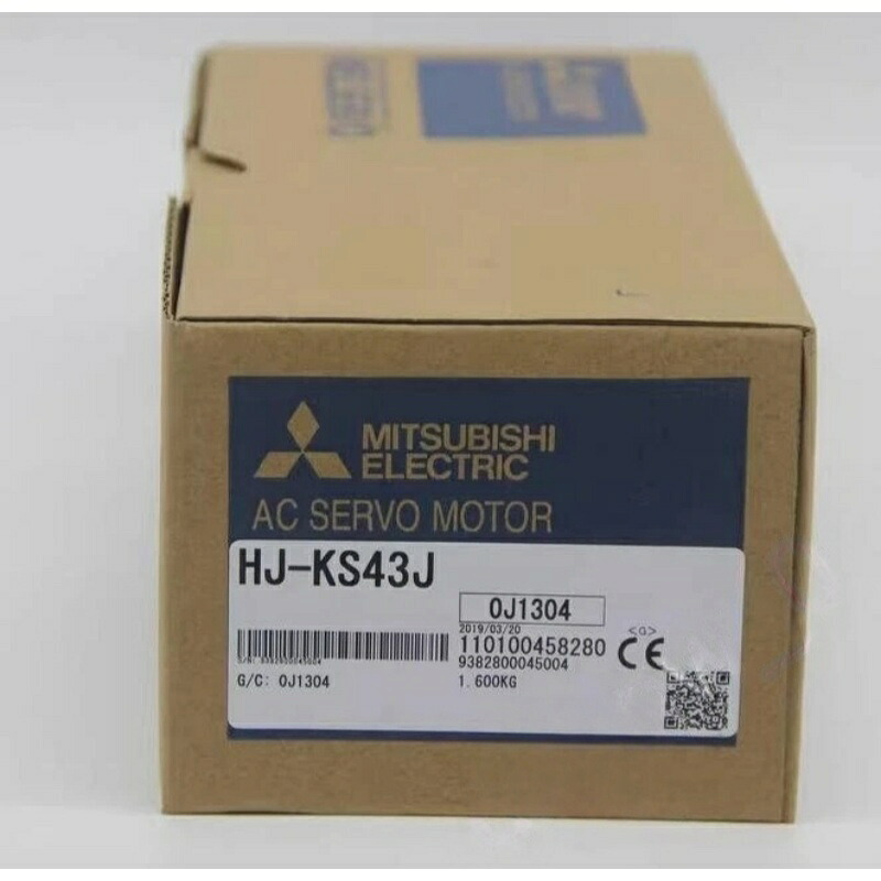 新品★貨物輸送無料★MITSUBISHI 三菱電機HJ-KS43Jサーボ原動機★1年引きうける