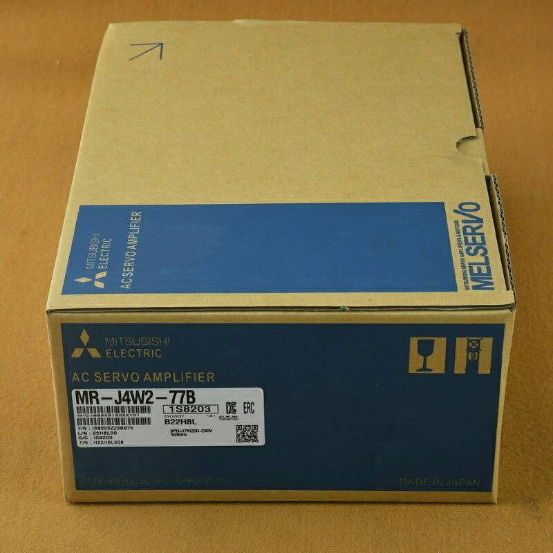 新品★貨物輸送無料★三菱電機 MR-J4W2-77B サーボアンプリファイアー★1年引き請ける
