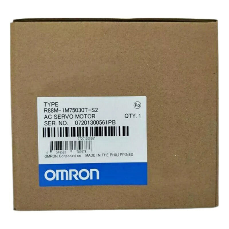 新品★貨物輸送無料★OMRON オムロン R88M-1M75030T-S2 用サーボ原動機★1年引きうける