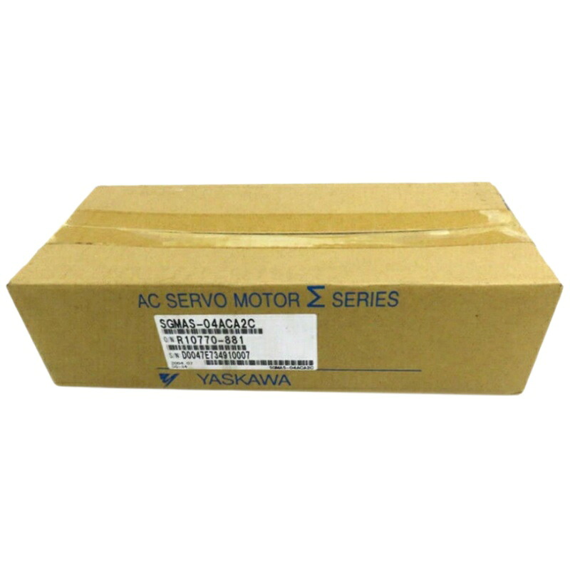 新品★貨物輸送無料★YASKAWA / 安川電機 サーボ原動機 SGMAS-04ACA2C★1年引きうける