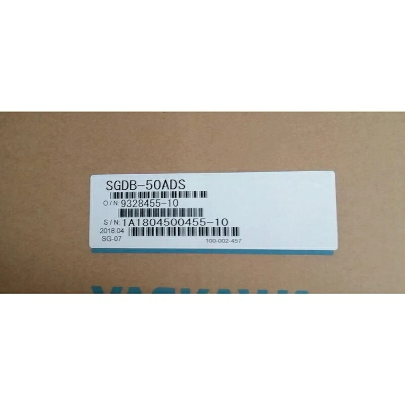 新品★貨物輸送無料★YASKAWA / 安川電機 サーボドライバ SGDB-50ADS★1年引き受ける