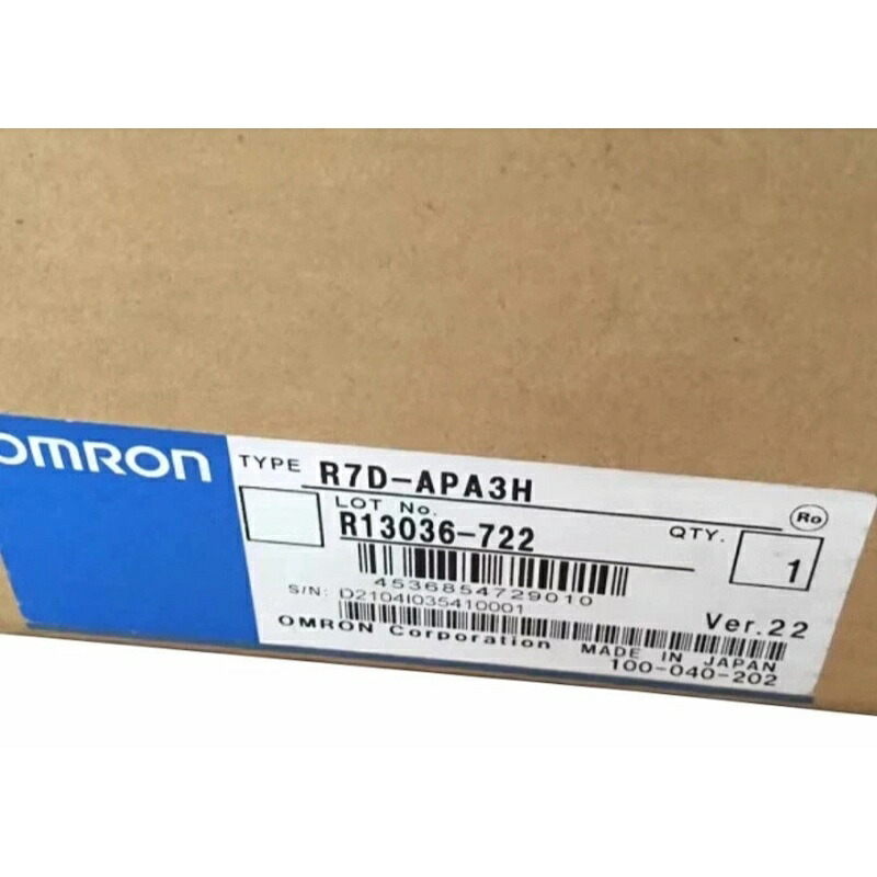 新品★送料無料★OMRON サーボドライバー R7D-APA3H★1年保証｜イータショップ