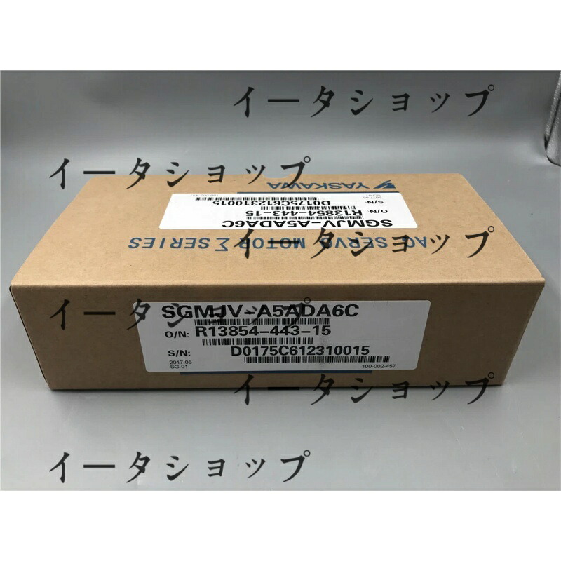 新品★貨物輸送無料★YASKAWA サーボ原動機 SGMJV-A5ADA6C★1年引き請ける