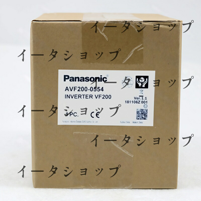 新品★貨物輸送無料★AVF200-0554 Panasonic VFD input 3 Ph 380V 12A 5.5KW 400サイクル for Textile Machine★1年引き受ける