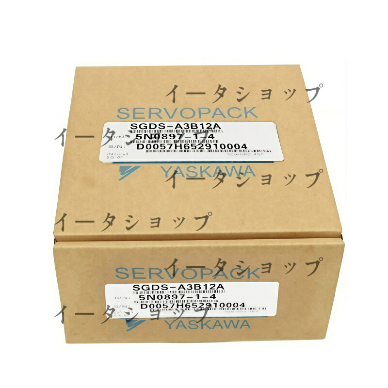 新品★貨物輸送無料★YASKAWA / 安川電機 SGDS-A3B12A サーボ運転★1年引き受ける