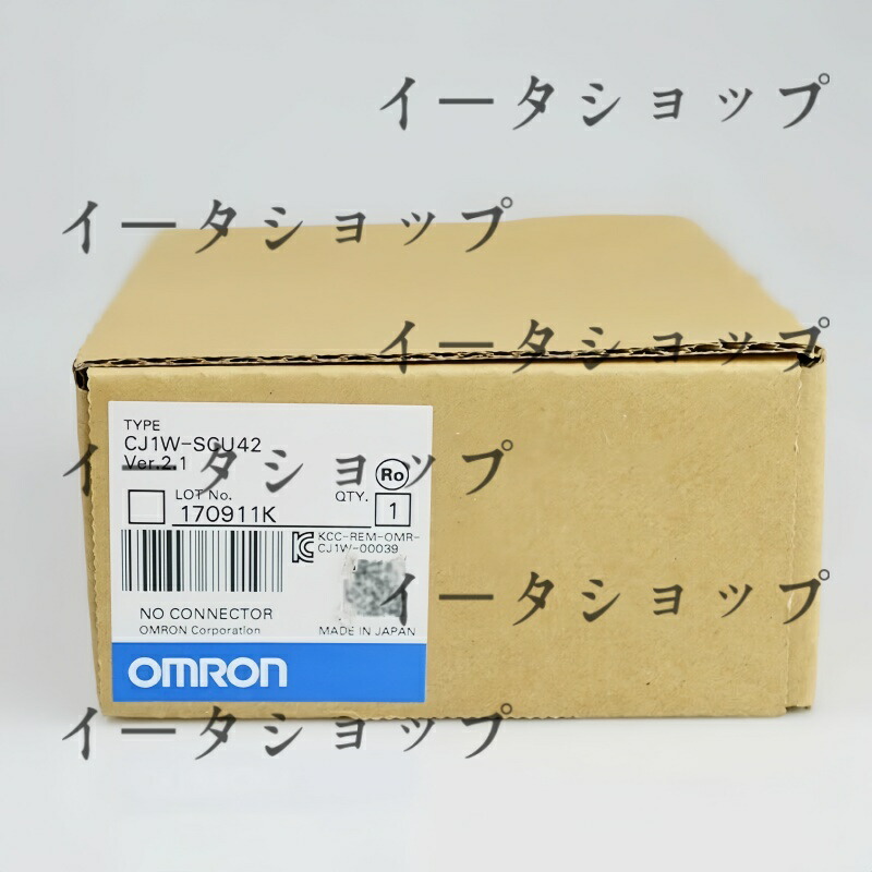 新品★貨物輸送無料★OMRON/オムロン CJ1W-SCU42 CJ続きもの・禾穀類連絡社会的単位★1年引きうける