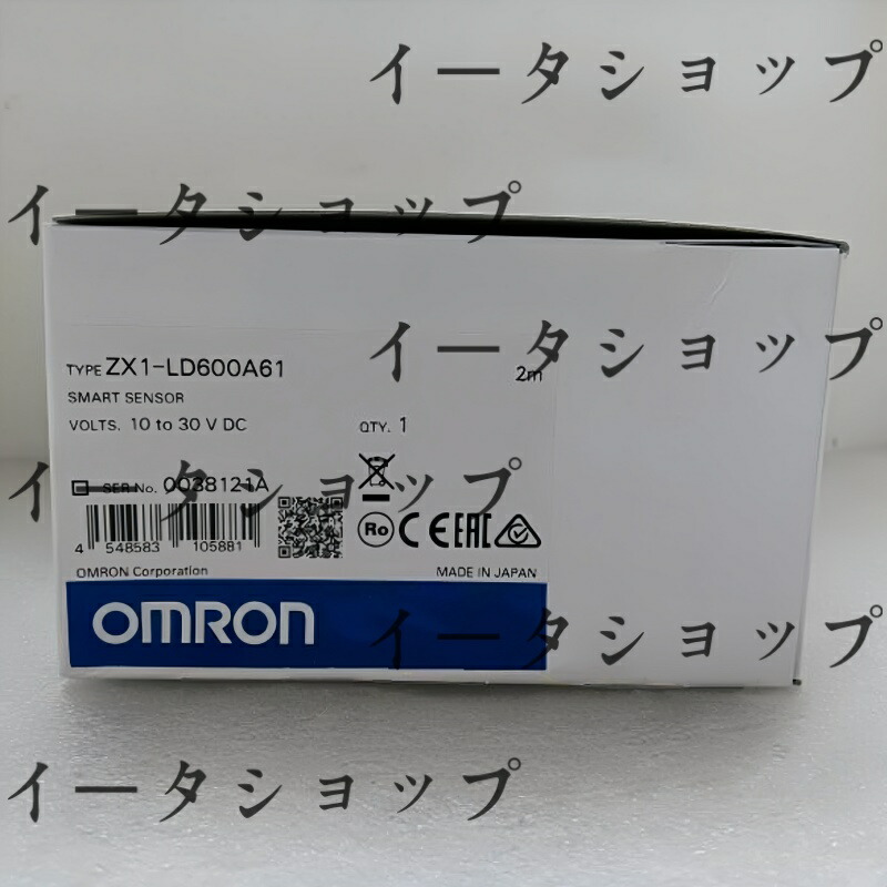 新品★貨物輸送無料★OMRON オムロン ZX1-LD600A61 2M用スマートセンサ★1年引き請ける