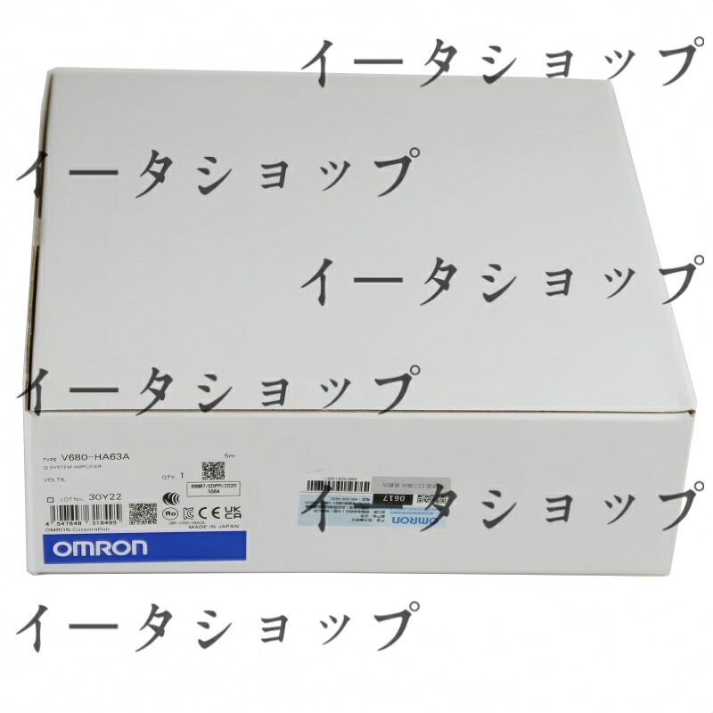 新品★貨物輸送無料★OMRON オムロン V680-HA63A 5M (V680つづき物 アンプリファイアー)★1年引き請ける