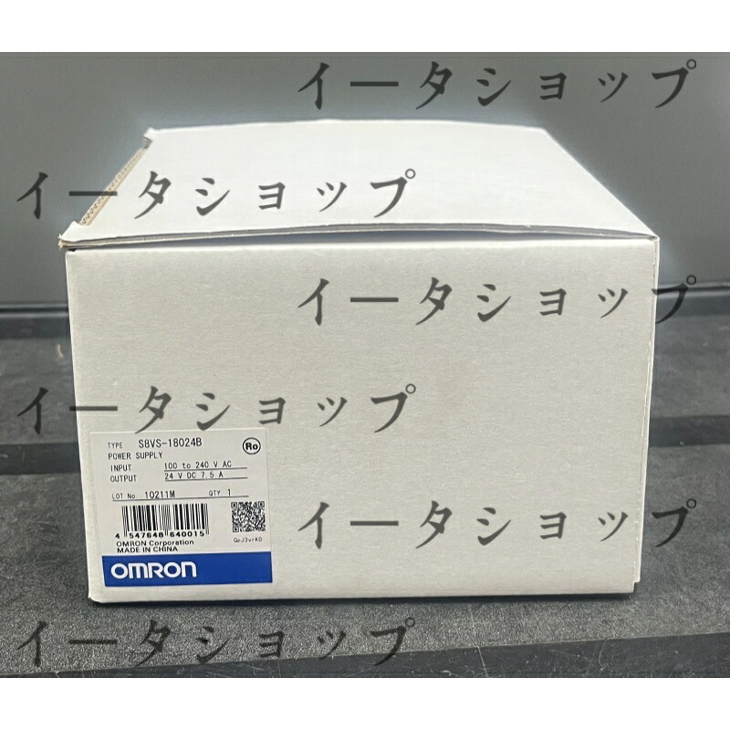 新品★貨物輸送無料★OMRON オムロン S8VS-18024B★1年引き請ける