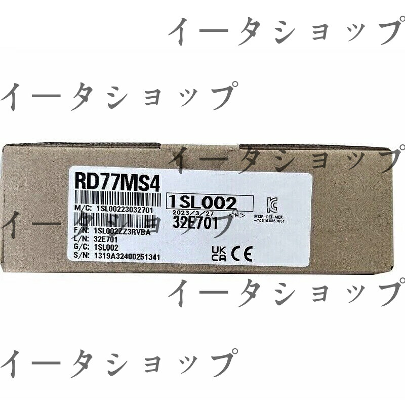 新品★送料無料★MITSUBISHI 三菱電機 RD77MS4 MELSEC iQ-Rシリーズ シンプルモーションユニット★1年保証｜イータショップ