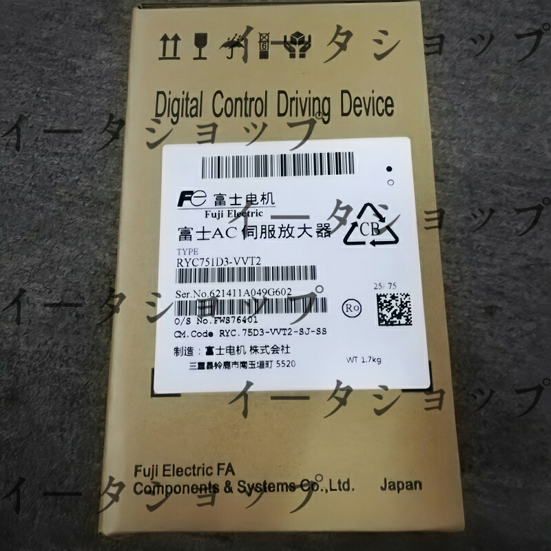 新品★送料無料★富士 サーボアンプ RYC751D3-VVT2★1年保証｜イータショップ