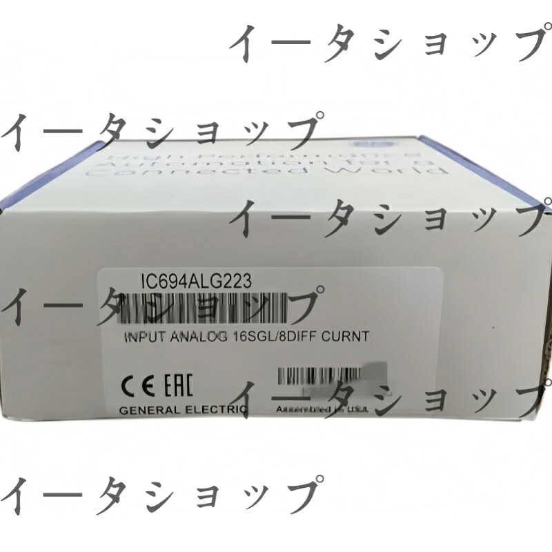 新品★送料無料★GE Fanuc IC694ALG223 アナログ入力ユニット IC694ALG223★1年保証|イータショップ