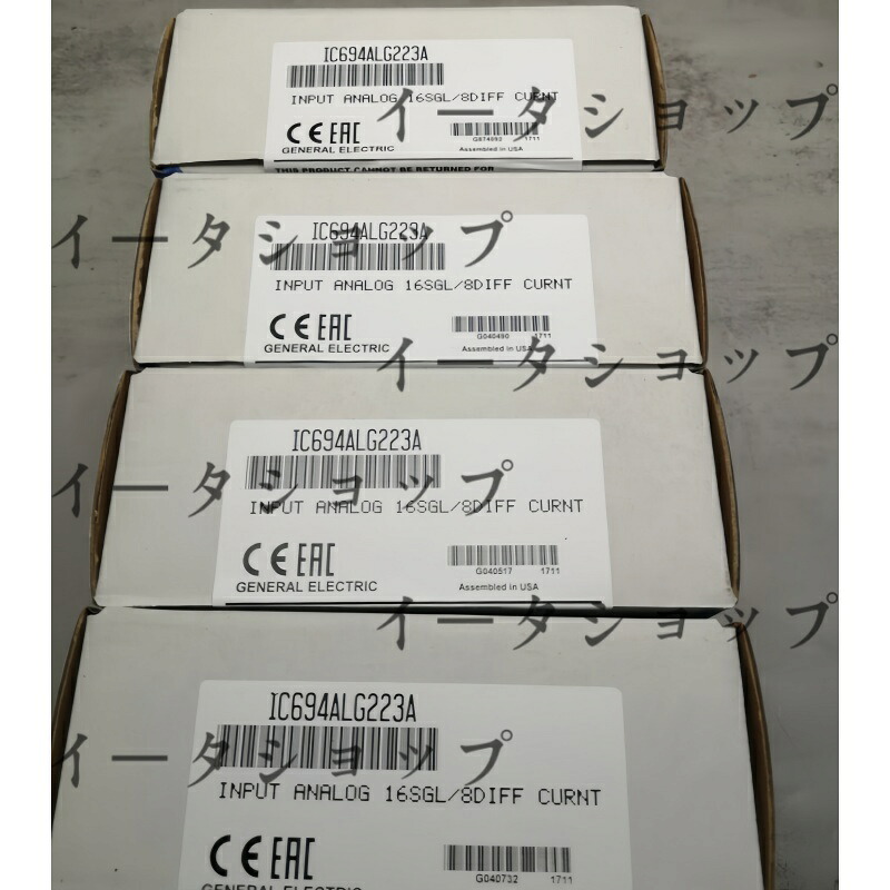 新品★送料無料★GE Fanuc IC694ALG223A アナログ入力ユニット IC694ALG223A★1年保証|イータショップ